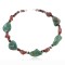 Certified Authentic Navajo .925 Sterling Silver Turquoise and Jasper Native American Bracelet 390816759454