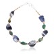 Certified Authentic Navajo .925 Sterling Silver Turquoise and LAPIS Native American Bracelet 371011707411