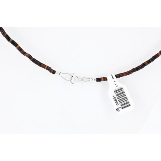 Certified Authentic Navajo .925 Sterling Silver Turquoise and Multicolor Native American Necklace 390822658513