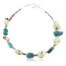 Navajo .925 Sterling Silver Turquoise GASPEITE Native American Bracelet 371010613964