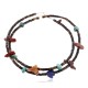 Certified Authentic Navajo 925 Sterling Silver Turquoise, JASPER and LAPIS Native American Necklace 750111-3 Certified Authentic Navajo 925 Sterling Silver Turquoise, JASPER and LAPIS Native American Necklace 750111-3
