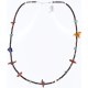 Certified Authentic Navajo 925 Sterling Silver Turquoise, JASPER and LAPIS Native American Necklace 750111-3 Certified Authentic Navajo 925 Sterling Silver Turquoise, JASPER and LAPIS Native American Necklace 750111-3