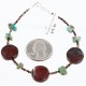 Certified Authentic Navajo .925 Sterling Silver Turquoise Jasper Native American Bracelet 371013446974