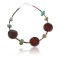 Certified Authentic Navajo .925 Sterling Silver Turquoise Jasper Native American Bracelet 371013446974