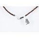 Certified Authentic Navajo .925 Sterling Silver Turquoise Jasper Native American Necklace 15891-3