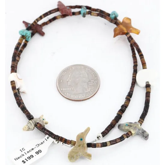 Navajo .925 Sterling Silver Turquoise Jasper Native American Necklace 390786421202 Navajo .925 Sterling Silver Turquoise Jasper Native American Necklace 390786421202
