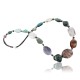 Certified Authentic Navajo .925 Sterling Silver Turquoise Multi Color Native American Necklace 15432-23-0