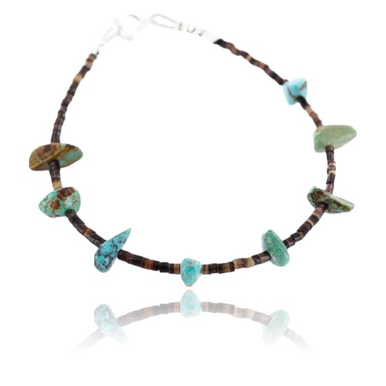 Certified Authentic Navajo .925 Sterling Silver Turquoise Native American Bracelet 371008776756