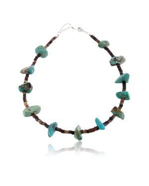 Certified Authentic Navajo .925 Sterling Silver Turquoise Native American Bracelet 371009440437