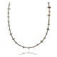 Certified Authentic Navajo .925 Sterling Silver Turquoise Native American Necklace 15883-1