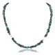 Certified Authentic Navajo .925 Sterling Silver Turquoise Native American Necklace 15955-1