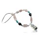 Certified Authentic Navajo .925 Sterling Silver Turquoise Native American Necklace 370874497904