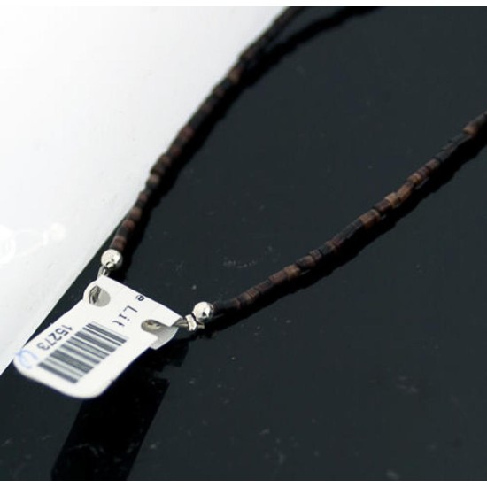 Certified Authentic Navajo .925 Sterling Silver Turquoise Native American Necklace 370874497904