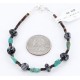 Certified Authentic Navajo .925 Sterling Silver Turquoise SNOWFLAKE Native American Bracelet 371017019493