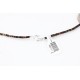 Certified Authentic Navajo .925 Sterling Silver Turquoise Spiny Oyster Jasper Native American Large Necklace 750117-1