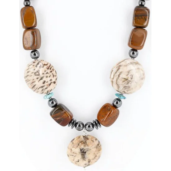 Navajo .925 Sterling Silver Turquoise Tigers Eye Jasper Native American Necklace 390820777782 Navajo .925 Sterling Silver Turquoise Tigers Eye Jasper Native American Necklace 390820777782