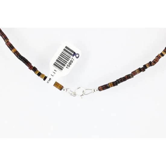 Certified Authentic Navajo .925 Sterling Silver White Howlite Amethyst Native American Necklace 371044635481