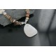 Certified Authentic Navajo .925 Sterling Silver White Howlite Jasper Native American Necklace 15151-28 Certified Authentic Navajo .925 Sterling Silver White Howlite Jasper Native American Necklace 15151-28