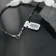 Certified Authentic Navajo .925 Sterling Silver White Howlite Jasper Native American Necklace 15409-37