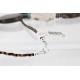 Certified Authentic Navajo .925 Sterling Silver White Howlite Jasper Native American Necklace 15762-5