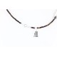 Certified Authentic Navajo .925 Sterling Silver White Howlite Jasper Native American Necklace 15897-6 Certified Authentic Navajo .925 Sterling Silver White Howlite Jasper Native American Necklace 15897-6