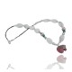Certified Authentic Navajo .925 Sterling Silver White Howlite Jasper Native American Necklace 390728593004