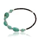 Navajo Turquoise Wrap Bracelet 12680-1