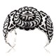 Certified Authentic Navajo Carved .925 Sterling Silver Signed MT Native American Bracelet 371045853504