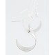Certified Authentic Navajo CARVED .925 Sterling Silver Sterling Silver Hoop Native American Earrings 371052259515