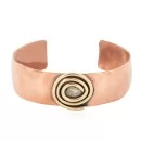 Navajo Handmade Brass Native American Pure Copper Bracelet 13111-3