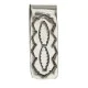 Navajo Handmade Native American Nickel Money Clip 10534-4