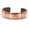 Certified Authentic Navajo Handmade Native American Pure Copper Bracelet 92007-1