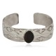 Certified Authentic Navajo Handmade Navajo Natural Tigers Eye Native American Nickel Bracelet 13141-2