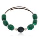 Certified Authentic Navajo Heishi Malachite Green Jasper Native American Adjustable Wrap Bracelet 13159-1 Certified Authentic Navajo Heishi Malachite Green Jasper Native American Adjustable Wrap Bracelet 13159-1