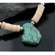 Certified Authentic Navajo Native .925 Sterling Silver Graduated Heishi, Turquoise and Carnelian Native American Necklace 391169568190
