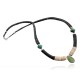 Certified Authentic Navajo Native .925 Sterling Silver Graduated Heishi Turquoise DROP Native American Necklace 390599158511
