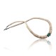 Certified Authentic Navajo Native .925 Sterling Silver Graduated Heishi, Turquoise Native American Necklace 390574656122