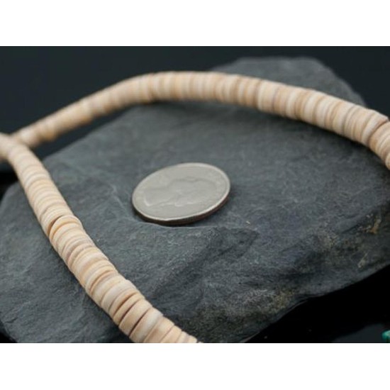 Certified Authentic Navajo Native .925 Sterling Silver Graduated Heishi, Turquoise Native American Necklace 390574656122
