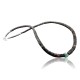 Certified Authentic Navajo Native .925 Sterling Silver Graduated Heishi Turquoise Native American Necklace 390578017473