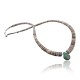 Certified Authentic Navajo Native .925 Sterling Silver Graduated Melon Shell and Turquoise DROP Native American Necklace 390597267006 Certified Authentic Navajo Native .925 Sterling Silver Graduated Melon Shell and Turquoise DROP Native American Necklace 390597267006