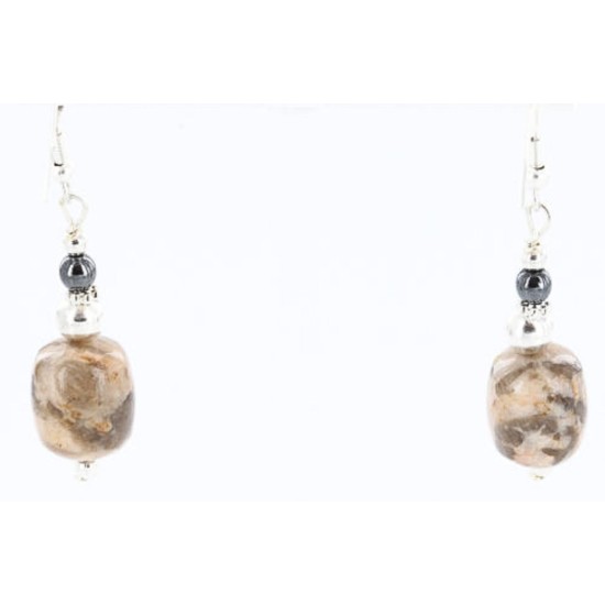 Certified Authentic Navajo NATIVE .925 Sterling Silver Hooks Natural BEIGE AGATE Native American Earrings 390788653226 Certified Authentic Navajo NATIVE .925 Sterling Silver Hooks Natural BEIGE AGATE Native American Earrings 390788653226