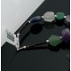 Certified Authentic Navajo Native .925 Sterling Silver Multicolor Stones Native American Necklace 750102-96