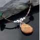 Certified Authentic Navajo Native .925 Sterling Silver Natural Turquoise DROP Native American Necklace 15388-40 Certified Authentic Navajo Native .925 Sterling Silver Natural Turquoise DROP Native American Necklace 15388-40