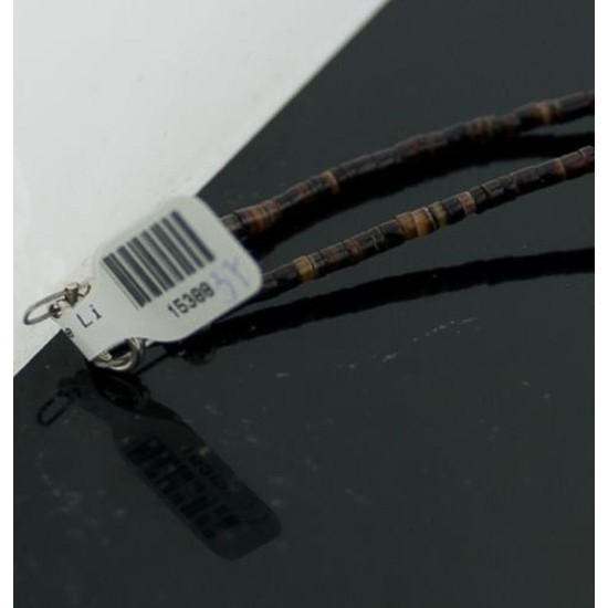 Certified Authentic Navajo Native .925 Sterling Silver Natural Turquoise DROP Native American Necklace 390605187238