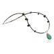 Certified Authentic Navajo Native .925 Sterling Silver Natural Turquoise DROP Native American Necklace 390607057219