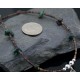 Certified Authentic Navajo Native .925 Sterling Silver Natural Turquoise DROP Native American Necklace 390607057219