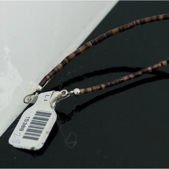 Certified Authentic Navajo Native .925 Sterling Silver Natural Turquoise DROP Native American Necklace 390607057219