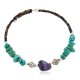 Certified Authentic Navajo Natural Amethyst Heishi Native American Adjustable Wrap Bracelet 13151-65 Certified Authentic Navajo Natural Amethyst Heishi Native American Adjustable Wrap Bracelet 13151-65