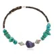 Navajo Natural Amethyst Heishi Native American Adjustable Wrap Bracelet 13151-65 Navajo Natural Amethyst Heishi Native American Adjustable Wrap Bracelet 13151-65
