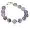 Certified Authentic Navajo Natural Amethyst Native American Bracelet 12888-5